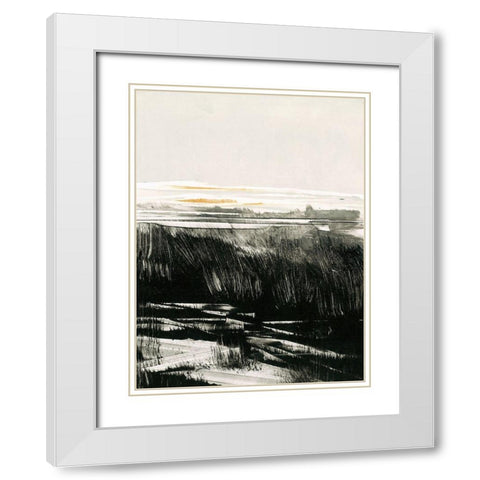 Homeground No. 2 White Modern Wood Framed Art Print with Double Matting by Ekstrand, Kris