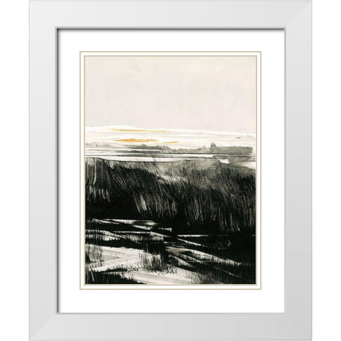 Homeground No. 2 White Modern Wood Framed Art Print with Double Matting by Ekstrand, Kris