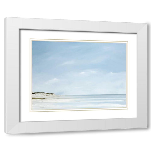 Outer Reach White Modern Wood Framed Art Print with Double Matting by Fleury, Rick