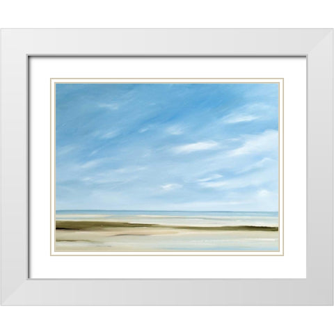 Wonder II White Modern Wood Framed Art Print with Double Matting by Fleury, Rick