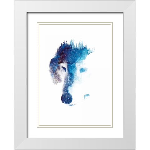 Through Many Storms White Modern Wood Framed Art Print with Double Matting by Farkas, Robert