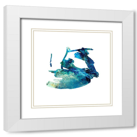 Eastern Visions 8 White Modern Wood Framed Art Print with Double Matting by Frances, Jaclyn