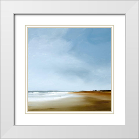 Legend White Modern Wood Framed Art Print with Double Matting by Fleury, Rick