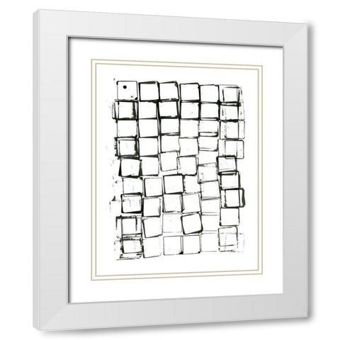 Necessary Objects White Modern Wood Framed Art Print with Double Matting by Greenberg, Ilana