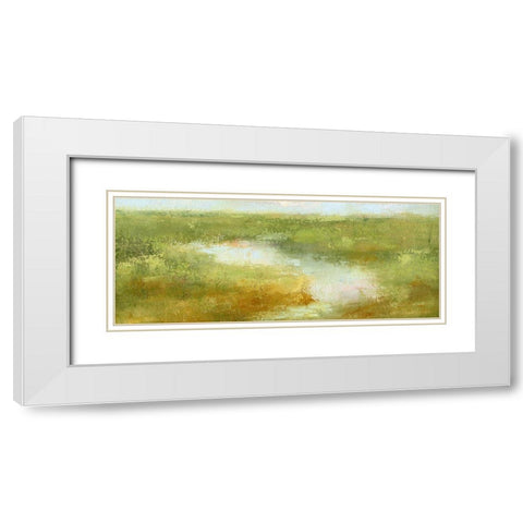 Cape Cod Marshes White Modern Wood Framed Art Print with Double Matting by Gould, Laura Graham