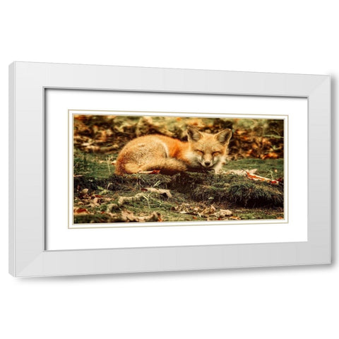 Sleeping Beauty White Modern Wood Framed Art Print with Double Matting by Grippo-Pike, Carrie Ann