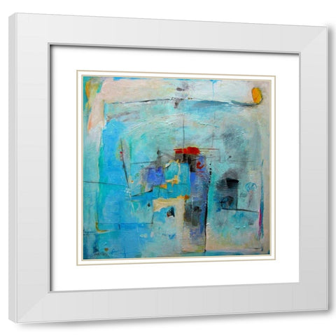 Assembly Required White Modern Wood Framed Art Print with Double Matting by Gaziano, Dorothy