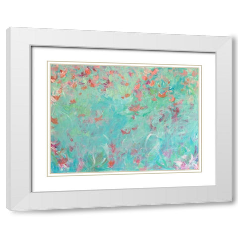 Sunday Driving White Modern Wood Framed Art Print with Double Matting by Gonda, Tamara