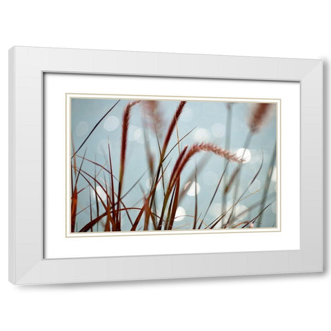 By the Chicago River No. 3 White Modern Wood Framed Art Print with Double Matting by Gonzalez, Ulpi