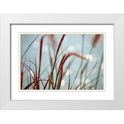 By the Chicago River No. 3 White Modern Wood Framed Art Print with Double Matting by Gonzalez, Ulpi