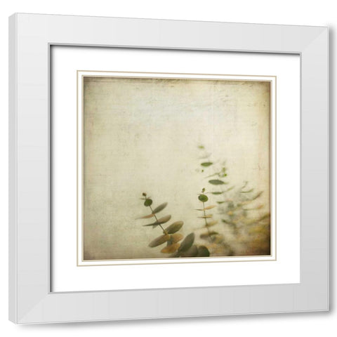 Union White Modern Wood Framed Art Print with Double Matting by Hanna, Dawn D.