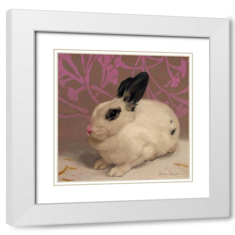 The Sage White Modern Wood Framed Art Print with Double Matting by Hoeptner, Diane