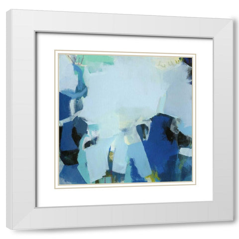 Tide Pools White Modern Wood Framed Art Print with Double Matting by Hawkins, Amanda