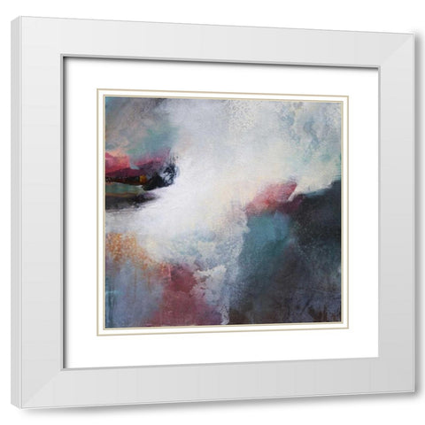 Detour White Modern Wood Framed Art Print with Double Matting by Hale, Karen