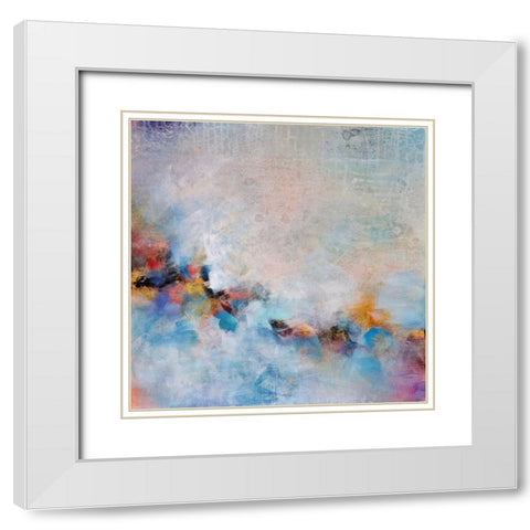 Every Which Way White Modern Wood Framed Art Print with Double Matting by Hale, Karen
