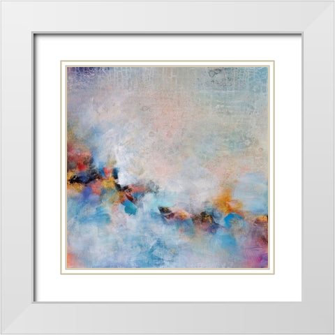 Every Which Way White Modern Wood Framed Art Print with Double Matting by Hale, Karen