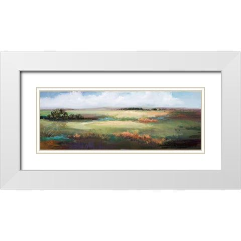 A Day to Be Lazy White Modern Wood Framed Art Print with Double Matting by Hale, Karen