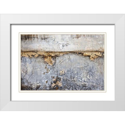Of Other Times White Modern Wood Framed Art Print with Double Matting by Hale, Karen