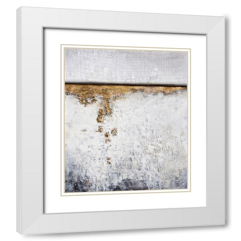 Out Of The Depths White Modern Wood Framed Art Print with Double Matting by Hale, Karen