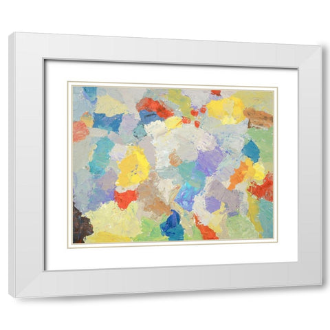 Hidden Figures White Modern Wood Framed Art Print with Double Matting by Heller, Marsha
