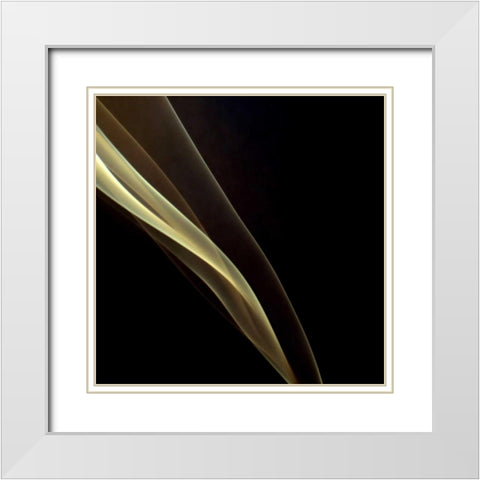Smoke White Modern Wood Framed Art Print with Double Matting by PhotoINC Studio