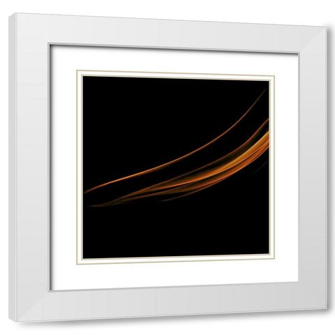 Smoke White Modern Wood Framed Art Print with Double Matting by PhotoINC Studio