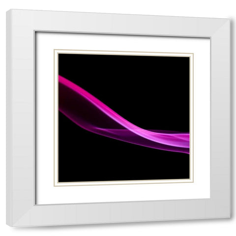 Smoke White Modern Wood Framed Art Print with Double Matting by PhotoINC Studio