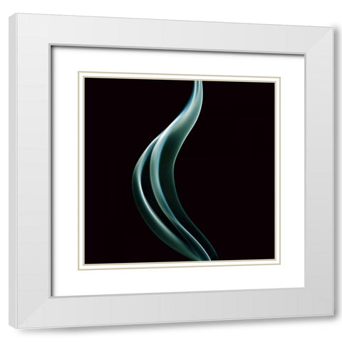 Smoke White Modern Wood Framed Art Print with Double Matting by PhotoINC Studio
