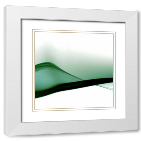 Smoke White Modern Wood Framed Art Print with Double Matting by PhotoINC Studio