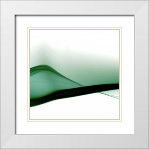 Smoke White Modern Wood Framed Art Print with Double Matting by PhotoINC Studio