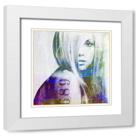 Itaâ‚¬â„¢s You White Modern Wood Framed Art Print with Double Matting by GraphINC