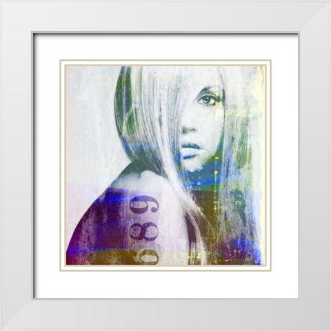 Itaâ‚¬â„¢s You White Modern Wood Framed Art Print with Double Matting by GraphINC