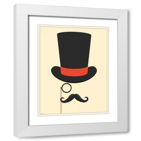 I Am Too Old for This White Modern Wood Framed Art Print with Double Matting by GraphINC