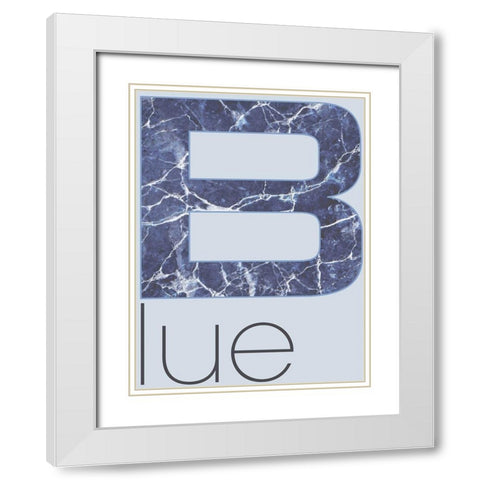 RGB - light - 03 White Modern Wood Framed Art Print with Double Matting by TypeLike