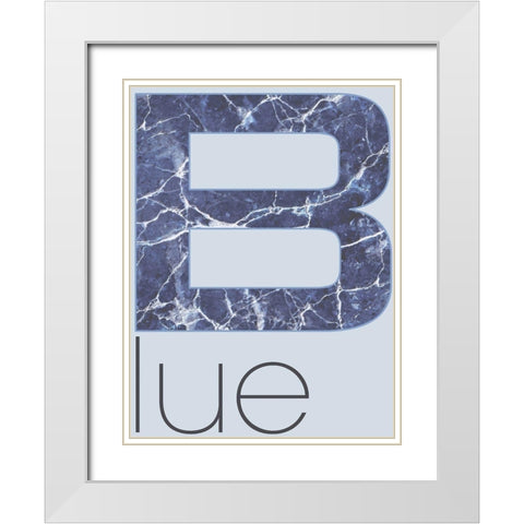 RGB - light - 03 White Modern Wood Framed Art Print with Double Matting by TypeLike