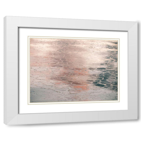 Silver White Modern Wood Framed Art Print with Double Matting by PhotoINC Studio