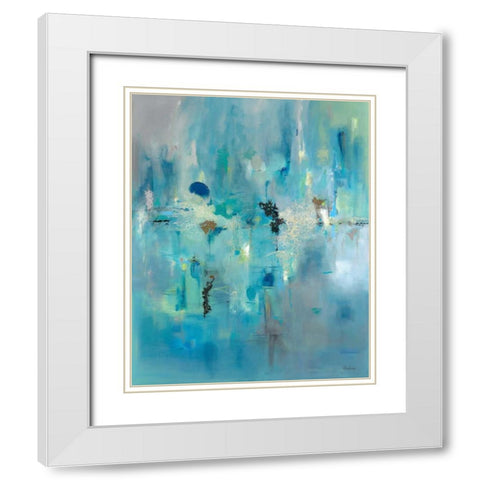 A Story to Tell White Modern Wood Framed Art Print with Double Matting by Jackson, Victoria