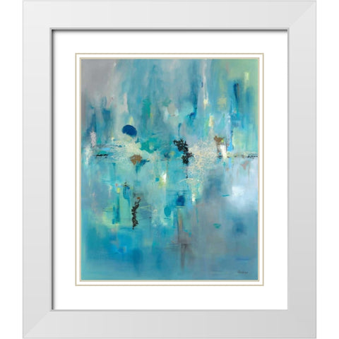 A Story to Tell White Modern Wood Framed Art Print with Double Matting by Jackson, Victoria