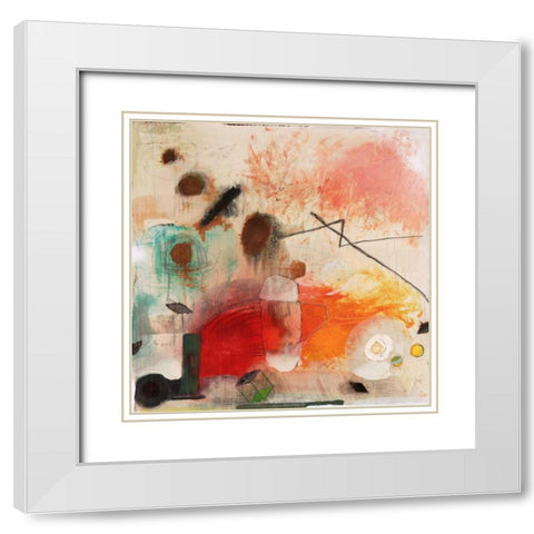 Changed My Mind 1 White Modern Wood Framed Art Print with Double Matting by Koury, Aleah
