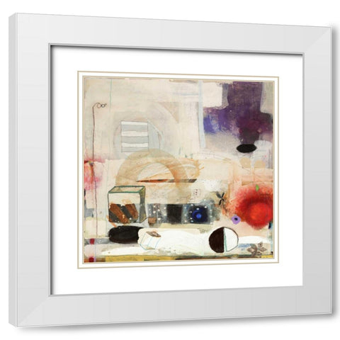 Changed My Mind 2 White Modern Wood Framed Art Print with Double Matting by Koury, Aleah