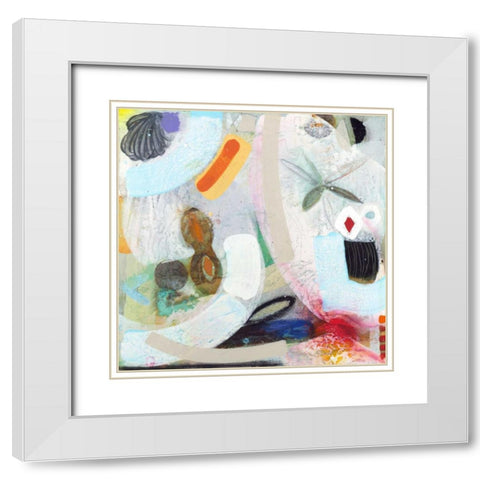 Changed My Mind 6 White Modern Wood Framed Art Print with Double Matting by Koury, Aleah