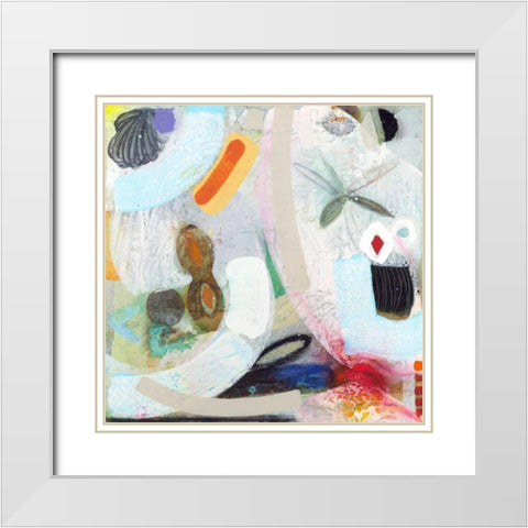 Changed My Mind 6 White Modern Wood Framed Art Print with Double Matting by Koury, Aleah