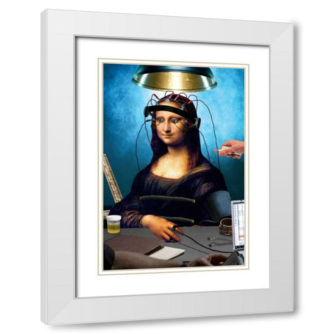 Advanced Diagnostic Techniques  White Modern Wood Framed Art Print with Double Matting by Kite, Barry