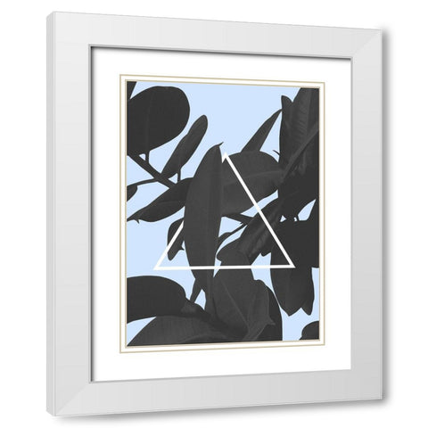 Get On Top White Modern Wood Framed Art Print with Double Matting by Kastl-Lungberg, Hanna