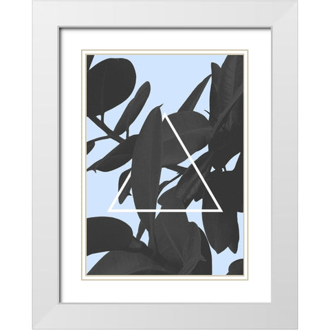 Get On Top White Modern Wood Framed Art Print with Double Matting by Kastl-Lungberg, Hanna