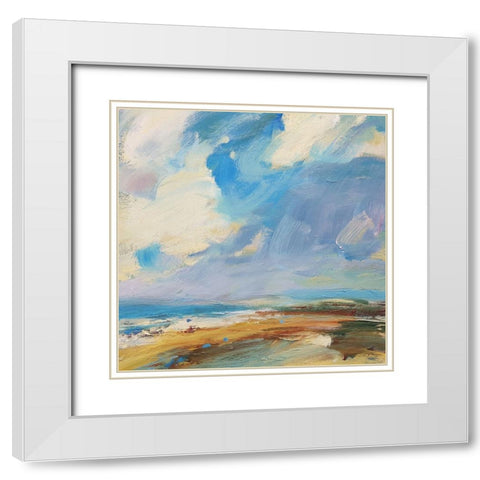 Ochre Sand West Coast White Modern Wood Framed Art Print with Double Matting by Kinmont, Andrew