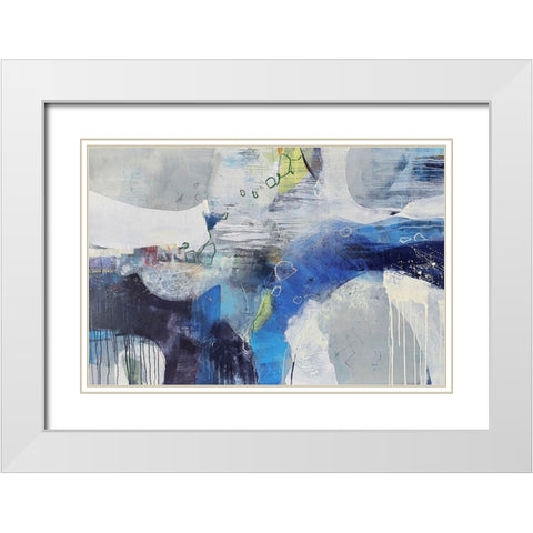 Abundance White Modern Wood Framed Art Print with Double Matting by Kinmont, Andrew