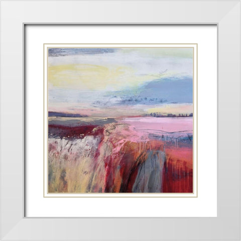Autumn Dreaming White Modern Wood Framed Art Print with Double Matting by Kinmont, Andrew