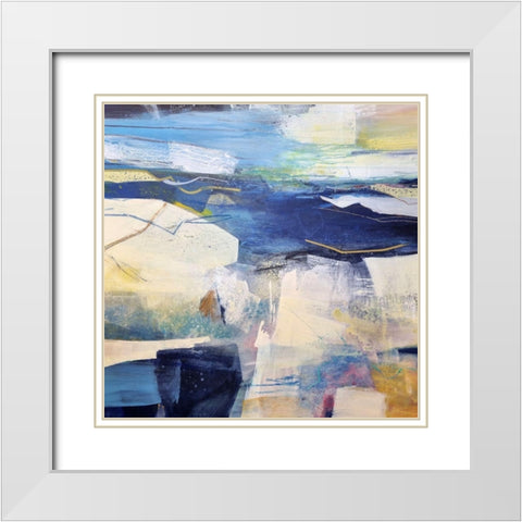 Slipping The Bonds Of Earth White Modern Wood Framed Art Print with Double Matting by Kinmont, Andrew