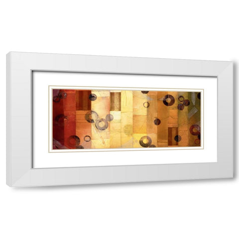 Of This World No. 8 White Modern Wood Framed Art Print with Double Matting by Koury, Aleah